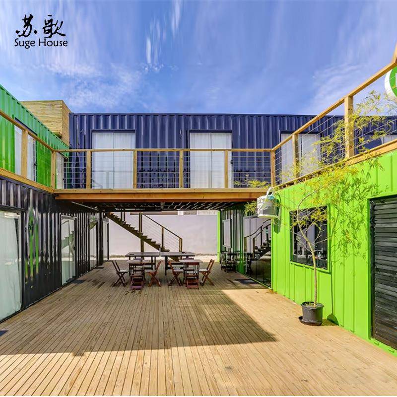 厂家直销按需求设计建造二层集装箱民宿酒店青旅模块化集成房屋