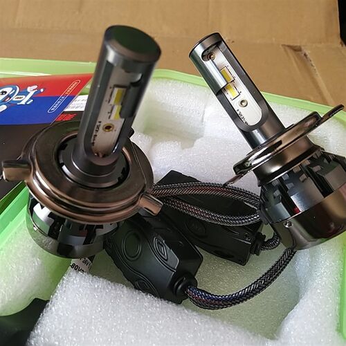 绿色盒子汽车led大灯灯泡远近光大灯强光h4h7H3H1前 12 v24 v货车