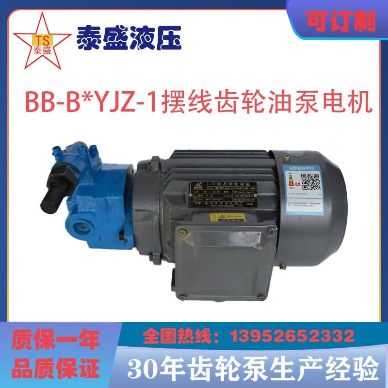 BB-B16/B25YJZ-1摆线齿轮油泵电机BB-B20Y/B32YJZ-1上海东高1.1KW