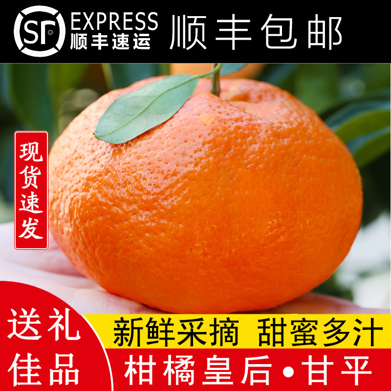 正宗柑橘皇后甘平小金牛柑橘桔子新鲜高档水果送礼精品大果顺丰