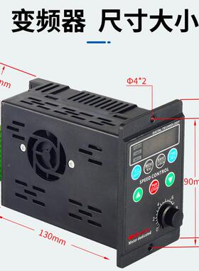 T13-7500W-12-H小型简易变频器400W三2相2V输电动出机调速器3FNB8