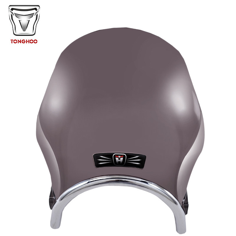 包邮摩托车风挡支架配件圆灯铃木太子车街车三轮车巡航车通用改装