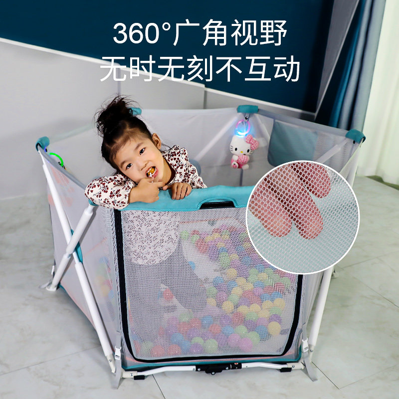 bangbangzhu可折叠游戏围栏室内婴幼儿游乐场爬行学步栏栅可机洗