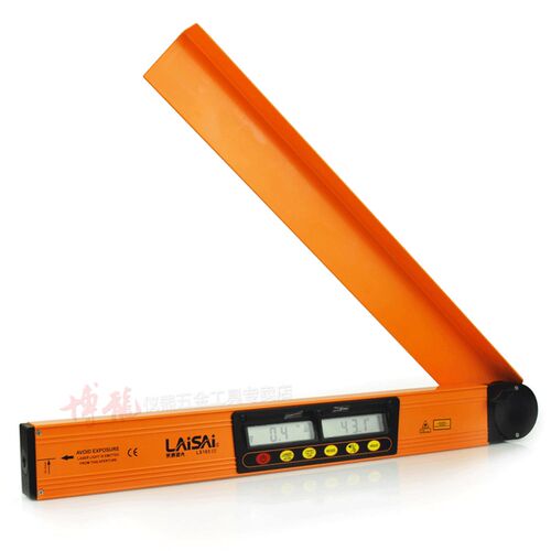 莱赛LS165III数字显示/水平尺角度尺2合1型/水平仪/带激光