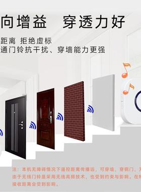 新款挂绳孩式长续航Q-106c6老人小无线寻呼叫器305超远距离m穿墙