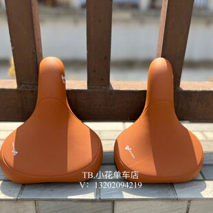 s/r座包男女款复古旅行车鞍座硅胶舒适车座原装sr坐垫 棕色座包