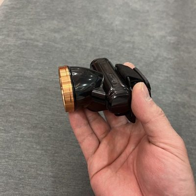 乔裕5W锂电头灯超小金属特亮防水割胶灯煤矿灯修脚迷你头灯1050