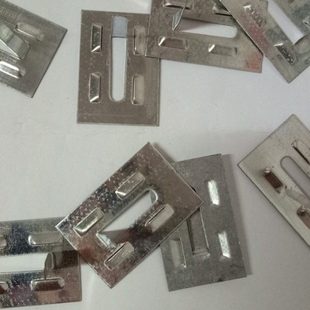 钢丝网固定专用卡子铝制保温钉挂片内外墙建筑耐用钉挂网铁钉子