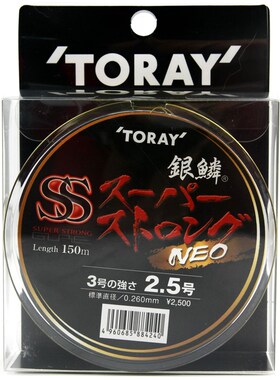 TORAY东丽银鳞SS NEO矶钓半浮水海钓线主线尼龙鱼线