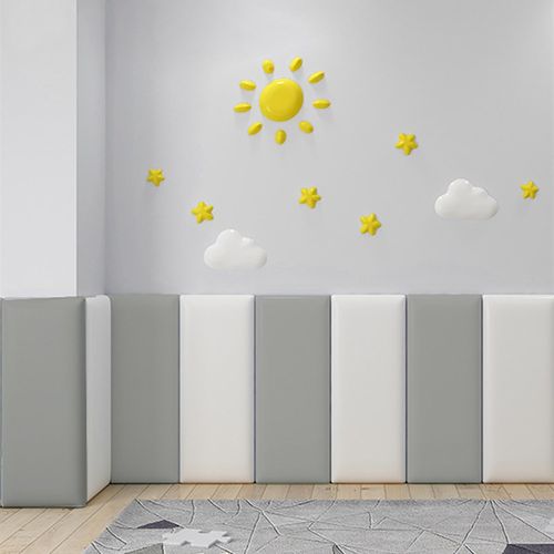 儿童防撞软包榻榻米软包墙围卧室墙贴床围靠垫宝宝床头板软包贴