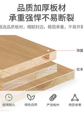 ONP脑桌卧室家用书桌台式学学生习写字办桌子简易出租屋实木电腿