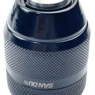 三欧全金属款0.8-10mm手紧自锁夹头手电钻螺纹夹头3/8-24UNF配件