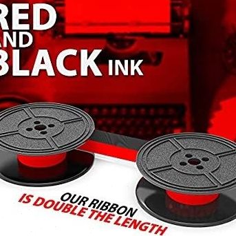 色带Ribbon打字机通用全新定制单卷5m长重复使用不易挥发直径50mm图片