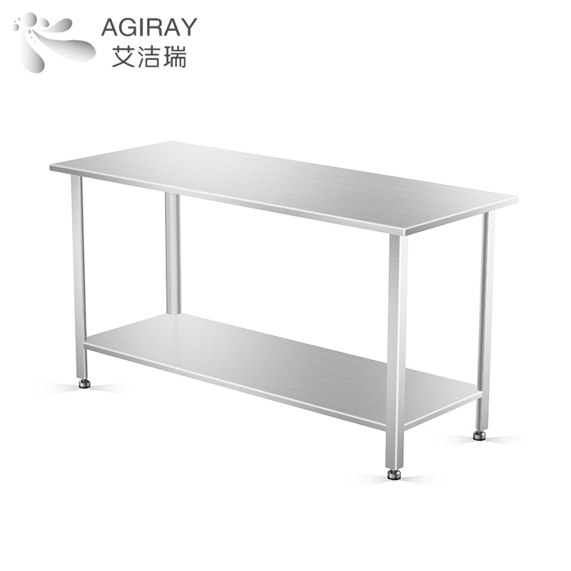 304不锈钢洁净工作台 实验室电子厂车间带抽屉操作不锈钢工作台