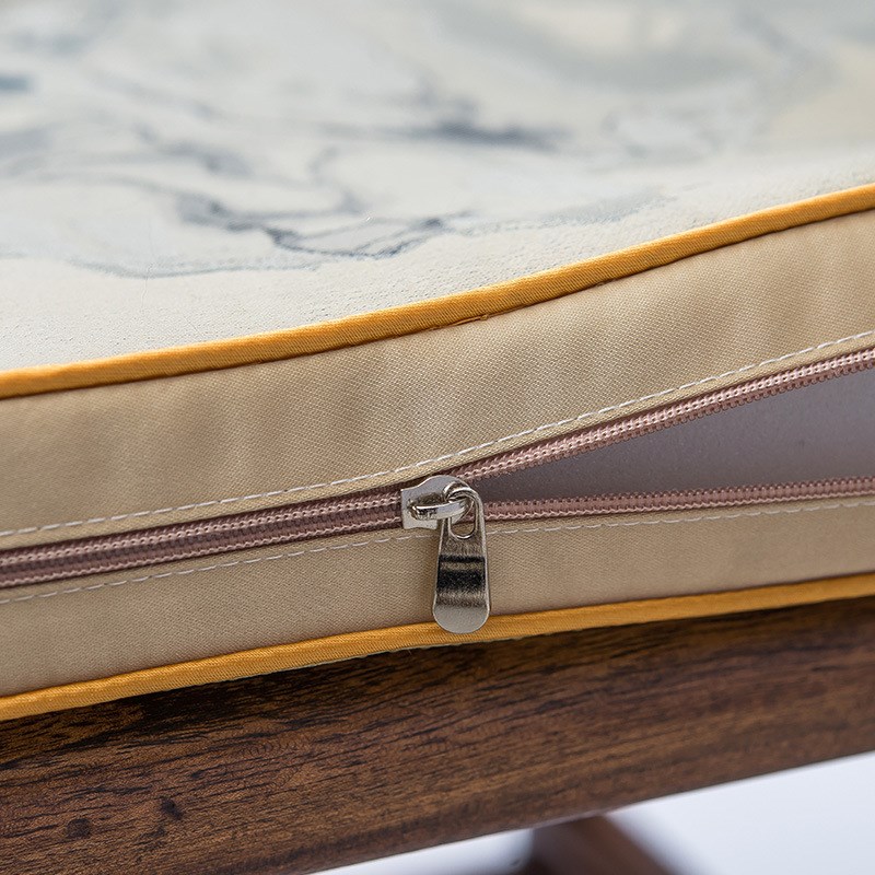 新中式椅子坐垫沙发垫餐椅垫圈椅垫可拆洗加厚海绵太师椅坐垫套子