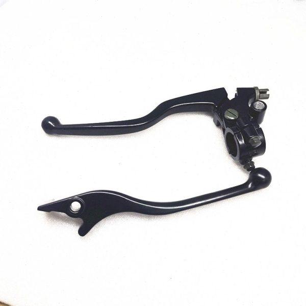适用隆鑫LX250-GS3 VOGE 无极250RR 离合手柄 刹车手柄 手把牛角