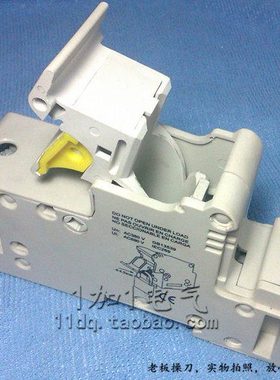 RT18-125AM  1P 导轨 熔断器 底座 优质紫铜件 125A 100A