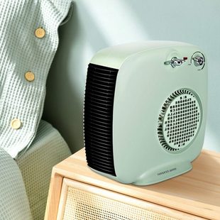 海纳斯取暖器Q7家用暖风机卧室桌面可控温速热冷暖两用小型电暖器