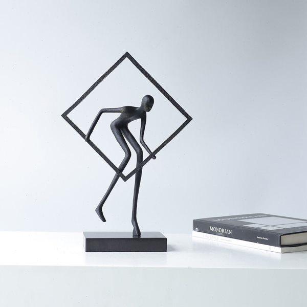 现铸铁抽象人物雕塑摆件酒柜电视柜创意家居样板房艺术装置摆件,饰品/流行首饰/时尚饰品新,摆件,淘宝优惠券,粉丝福利购,淘宝优惠卷