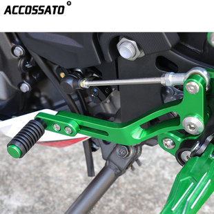 适用于川崎Ninja400改装 专 变档杆Z400换挡杆全铝合金可调加长新款