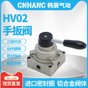 气缸HV气动开关02手动阀200B手转阀200D气阀控制阀03换向阀手扳阀