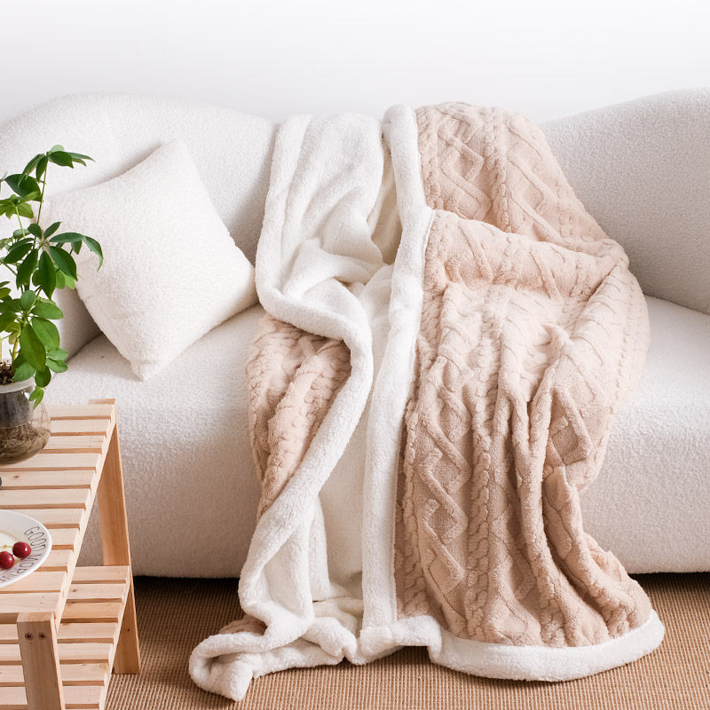 毛毯加厚冬季超厚保暖被子冬天单人宿舍学生床单盖毯双层加绒毯子