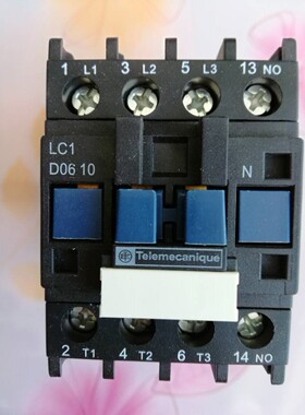 交流接触器Telemecanique LC1-D06...N LC1-D0610 AC220V抱闸电梯