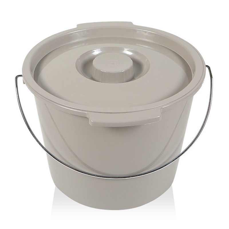 环保加厚老人防异味带盖带提手内桶便盆便桶孕妇坐便椅器配件老年