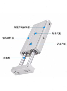 CXSL20-10-15-20-25-30-35-40-45-50-60-75-100-Z73带磁气缸