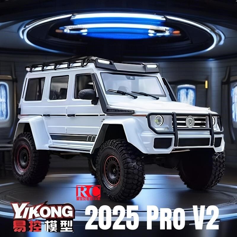 易控YK4106PiRO V2遥控车专业RC攀爬车门桥高低速越野车大G500模