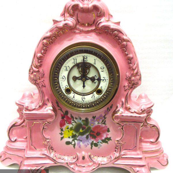钟表 仿古钟表 古典钟表 欧式钟表 陶瓷机械钟表（全粉）