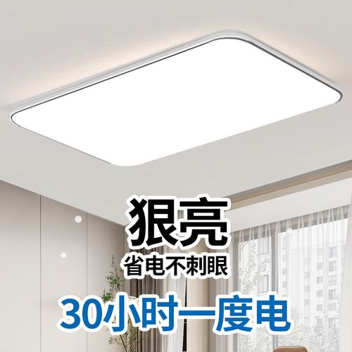 高级感客厅大灯吊灯大厅主卧室吸顶灯具现代简约大Q气2024新款中