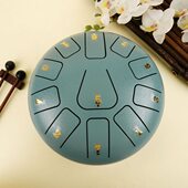 8寸11音空灵鼓梵音鼓忘忧鼓钢舌鼓莲花鼓婴幼儿早教鼓