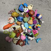 50个一组 N年前 出口老货迷你微缩精致小摆件背后都带钢印