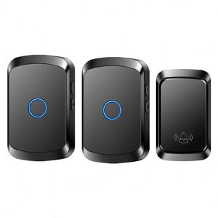 自发电防水无线家用电门铃超远距离免插电子遥控玲老人呼叫按钮