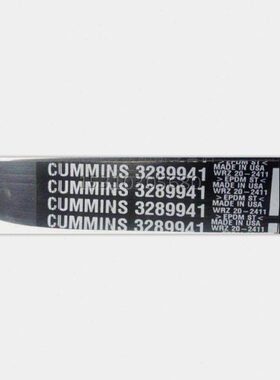 康明斯柴油发动机6CTA8.3风扇皮带 多契带3289941 3955170