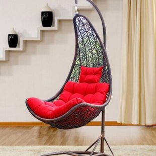 环保秋千吊椅 室内户外阳台休闲吊篮 纯手工藤编秋千室外秋千椅子
