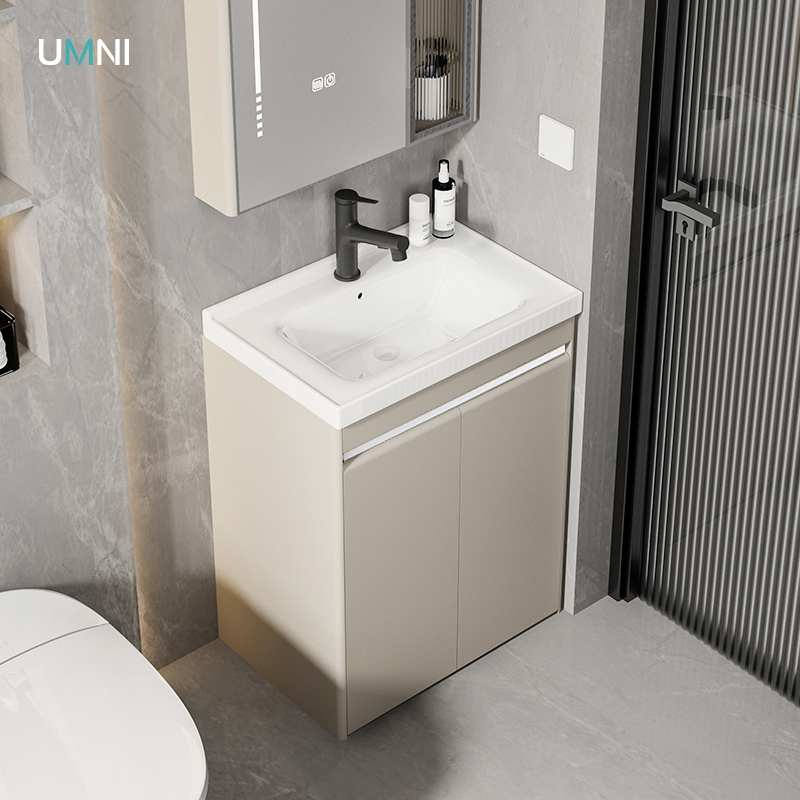 不锈钢小户型洗手盆柜组合卫生间阳台洗漱脸池洗衣落Y地一体面盆