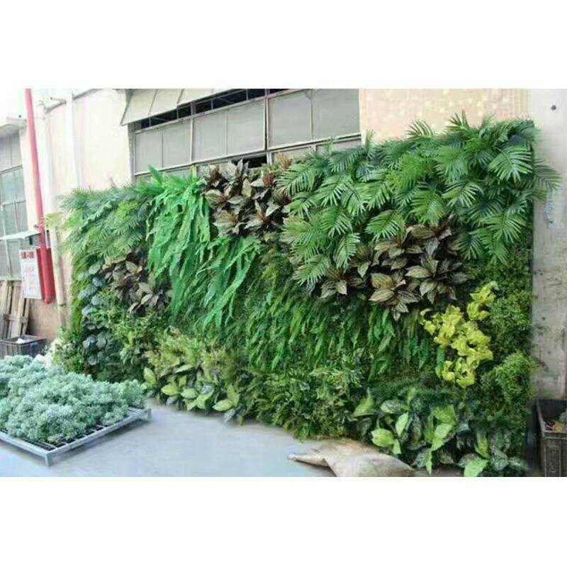 巨美仿真植物墙厂家专业制作各种防火植物假植物墙绿植墙背景墙
