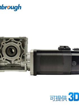 86蜗轮减速刹车无刷电机AC220V785W3000RPM减速比5-100