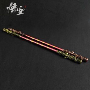 100cm伸缩金箍棒黑神话悟空游戏周边齐天大圣如意金属工艺品摆件