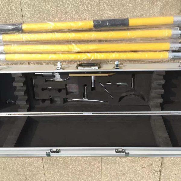 厂家定制电力施工专用除冰杆2m接触网工程工具打冰杆1.5m-5-25kv