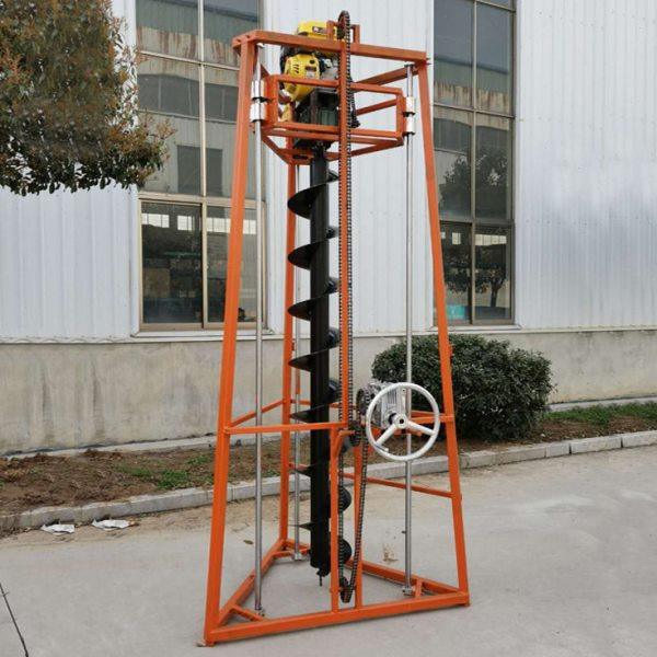 电线杆挖坑机三脚架挖坑机植树挖坑机10马力柴油机汽油机操作简,农机/农具/农膜,林业机械,淘宝优惠券,粉丝福利购,淘宝优惠卷