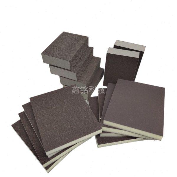 包邮海绵砂纸打磨方块耐磨薄弹性磨块木工海棉打磨块绵砂块海棉