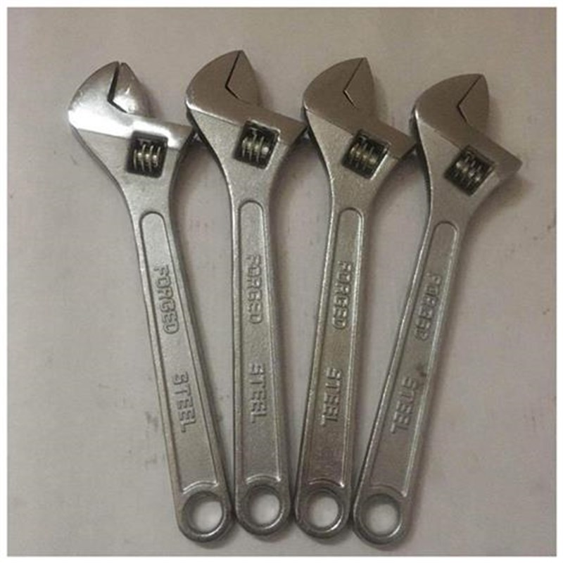 高碳钢活动扳手8寸 10寸 12寸 15F寸公制活扳手多规格调节活口扳g