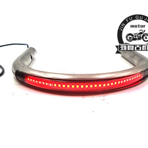 GN125/GS125摩托车复古改装尾翼 CG125弯管扶手尾架 游侠天俊改装