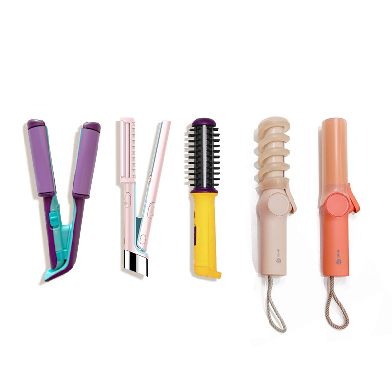 清仓!韩国UNIX迷你usb卷发棒套筒可拆卸直卷两用限电的宿舍可用