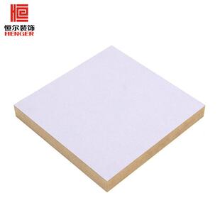 单面色三聚M氰胺贴面板装饰BIN生态板密度免漆板材D白家具橱柜F板