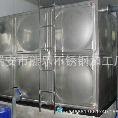 杭州不锈钢立水箱长方组合式蓄水池大方保温8892储水罐水形消防塔