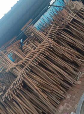 俗TGU民老扁物件老农摆件具装饰木耙土搂铁锹担农庄影视道具农场